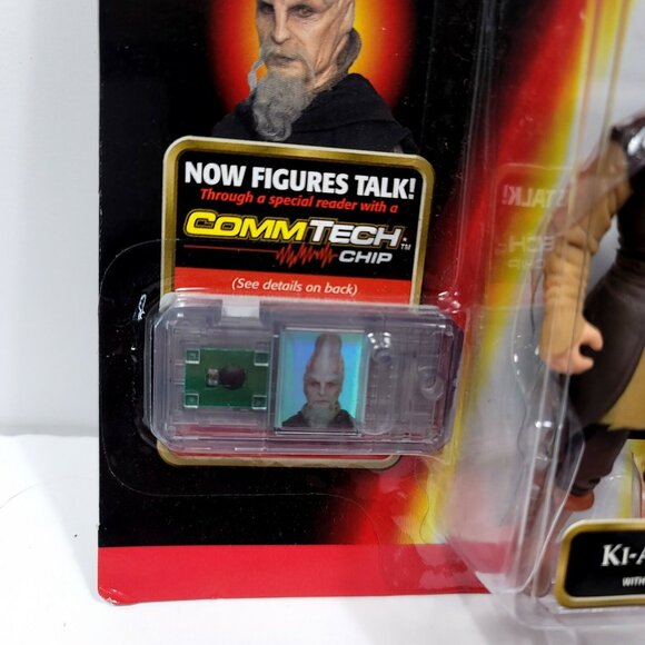 1998 Hasbro Star Wars Episode I Ki-Adi Mundi Action Figure New with Lightsaber - Picture 3 of 5